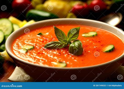  Gazpacho Andaluz: Uma Sinfonia Refrescante de Sabores Vermelhos e Verdes em Málaga!