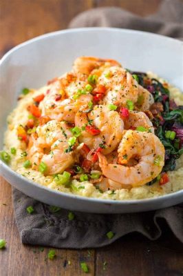  Shrimp and Grits, uma explosão cremosa de sabor sulino com toques picantes!